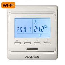 Alfa Heat PRO WI-FI Терморегулятор програмований для теплої підлоги