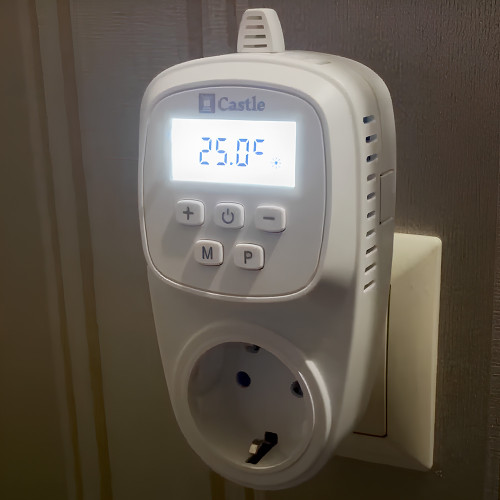 AC209 Терморегулятор програмований для конвекторів