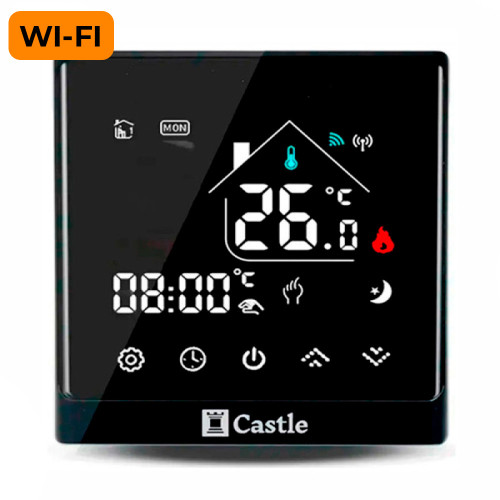 AC8400H Терморегулятор сенсорний для теплої підлоги (WI-FI)