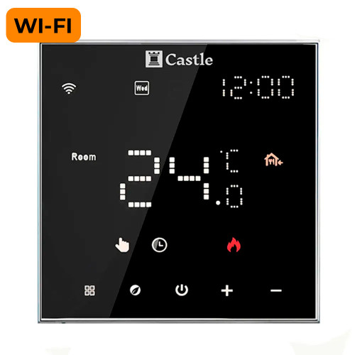 AC602H Терморегулятор сенсорний з WI-FI для теплої підлоги