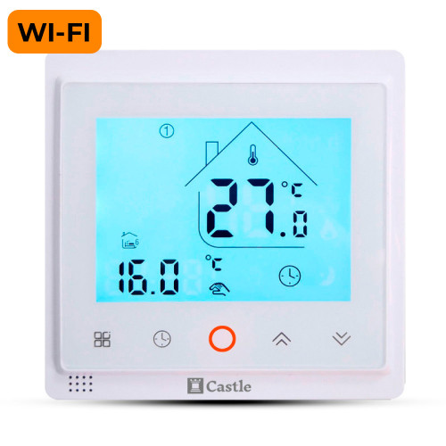 AC603H Терморегулятор сенсорний з WI-FI для теплої підлоги