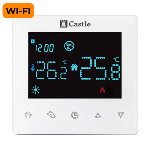 AC606H Терморегулятор сенсорний для теплої підлоги (WI-FI)