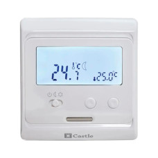 E31 Терморегулятор з РК дисплеєм для теплої підлоги