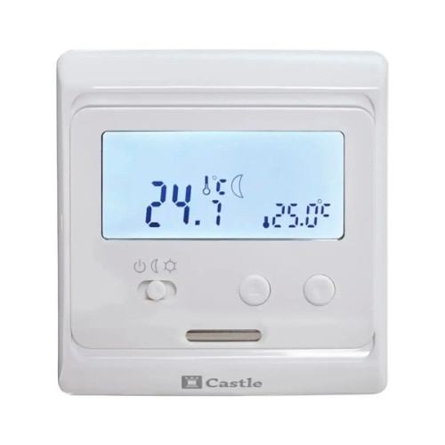 E31 Терморегулятор з РК дисплеєм для теплої підлоги