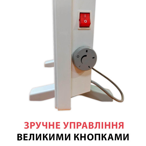 Конвектор електричний Castle 120KУ 2000Вт (20-30м2) (ніжки та кріплення на стіну)