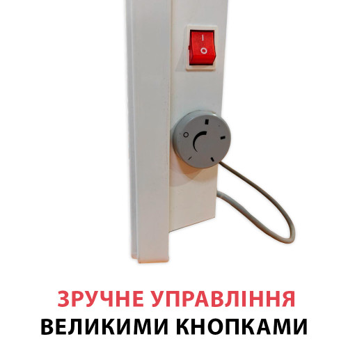 Конвектор електричний Castle 120KН 2000Вт (20-30м2) (кріплення на стіну)