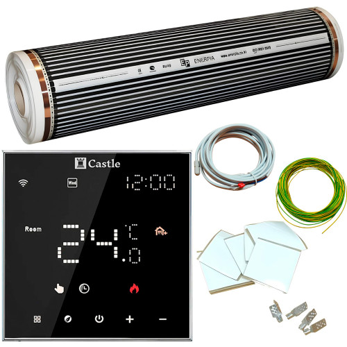 Тепла підлога під ламінат комплект з терморегулятором AC602H