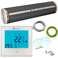 Тепла підлога під ламінат комплект з терморегулятором AC605H