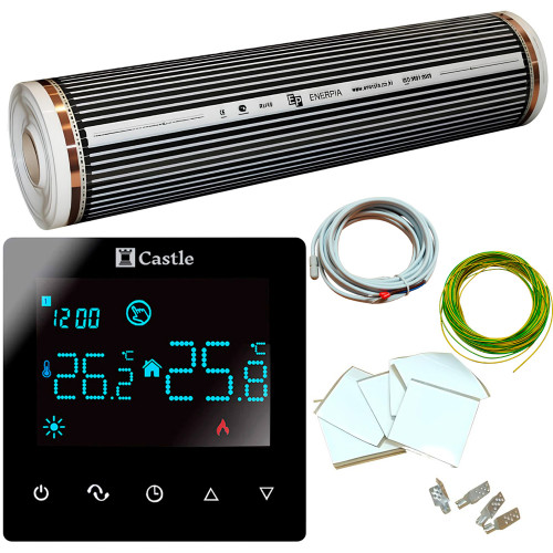 Тепла підлога під ламінат комплект з терморегулятором AC606H