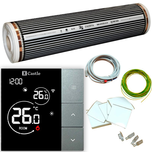 Тепла підлога під ламінат комплект з терморегулятором AC620H