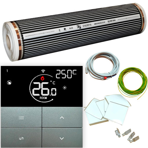 Тепла підлога під ламінат комплект з терморегулятором AC630H