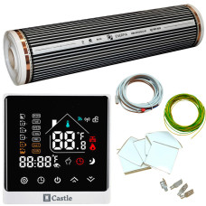 Тепла підлога під ламінат комплект з терморегулятором AC8400H