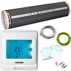 Тепла підлога під ламінат комплект з терморегулятором E91