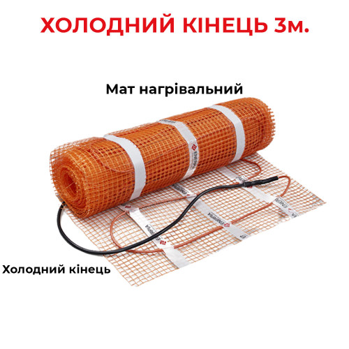 Мати теплої підлоги під плитку Enerpia DW-200W Teflon Мати теплої підлоги під плитку Enerpia DW-200W Teflon
