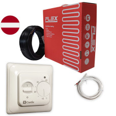 Тепла підлога нагрівальний кабель Flex EHC (17 Вт/м.п)