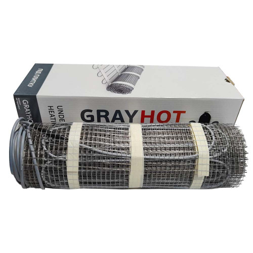Мати теплої підлоги під плитку GrayHot 150 Вт/м2
