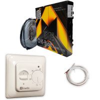 Тепла підлога нагрівальний кабель OK-hot (17 Вт/м.п)