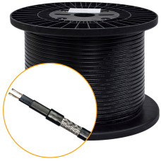 Кабель для обігріву покрівлі, водостоку Castle GRX відрізний 1м.