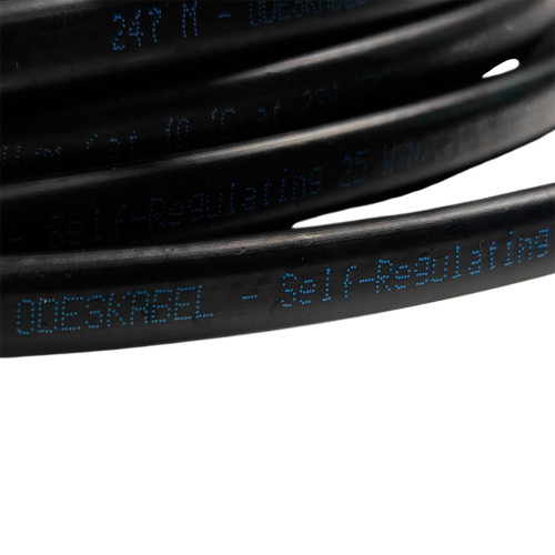 Кабель для обігріву трубопроводу Woks SR25 відрізний 1м.