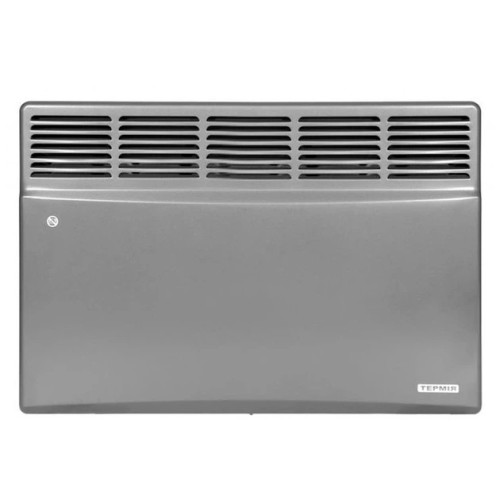 Обігрівач електричний Термія ЕВНА 230С2М (ми) антрацит 500-2500 Вт (кріплення на стіну)