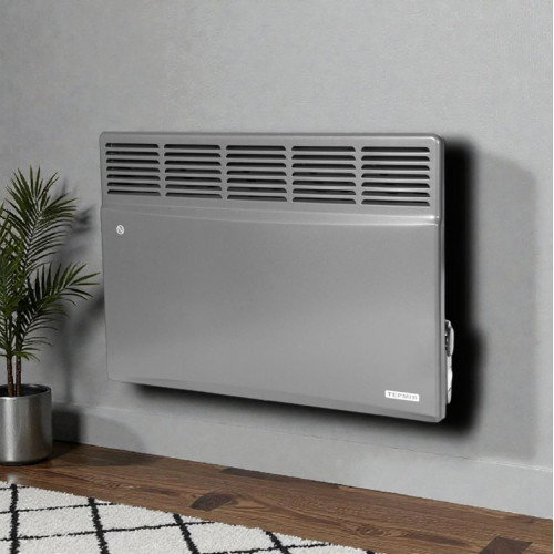 Обігрівач електричний Термія ЕВНА 230С2М (ми) антрацит 500-2500 Вт (кріплення на стіну)