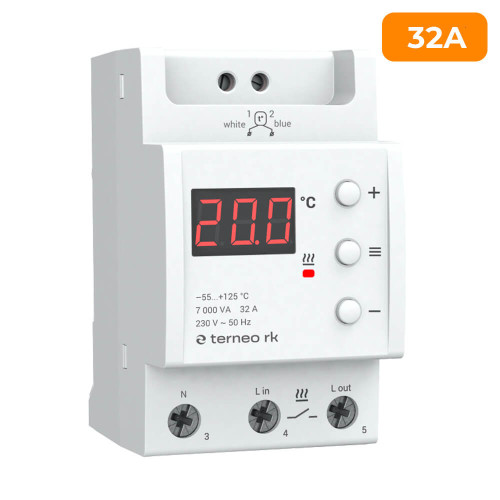 Terneo RK Терморегулятор цифровий для котлів