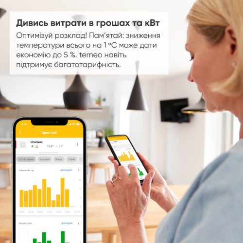 Terneo bx Терморегулятор програматор для теплої підлоги (WI-FI)