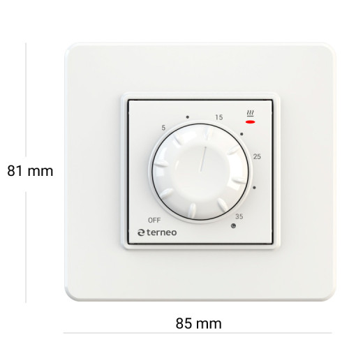 Terneo ROL Терморегулятор механічний для конвекторів
