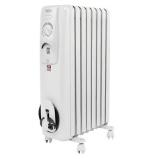 Масляний обігрівач Tesy CC 2008 E05 R 2000 Вт (на коліщатках)