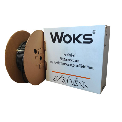 Зовнішній обігрів Труб, ринв, покрівлі, тераси, сходинок  Woks 30T