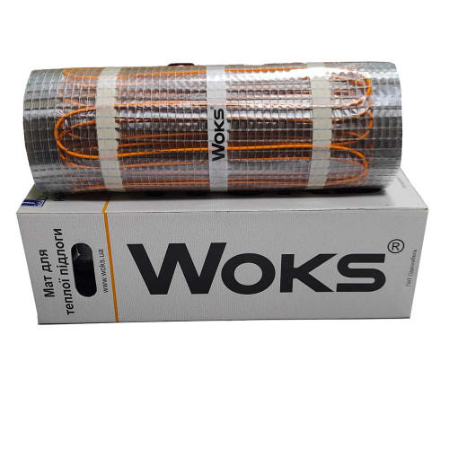 Мати теплої підлоги під плитку WoksMat 160 Вт/м2