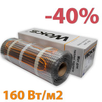 Мати для теплої підлоги під плитку WoksMat 160 Вт/м2