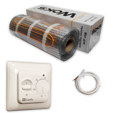 Мати теплої підлоги під плитку WoksMat 160 Вт/м2