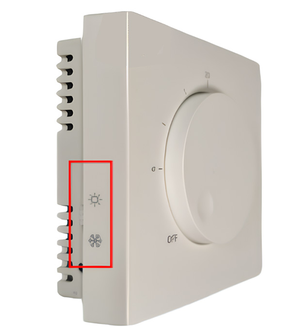 термостат Castle AC309 режими роботи (охолодження та обігрів)