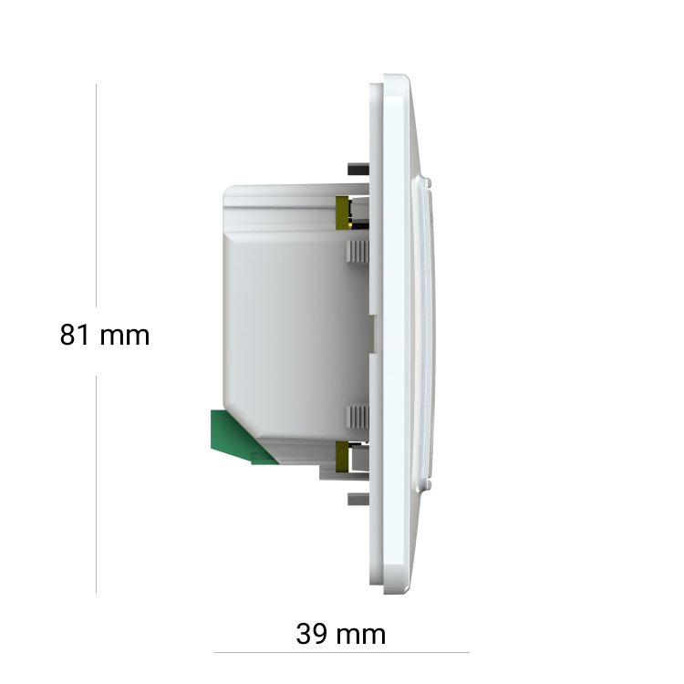 розміри термостат цифровий для теплої підлоги