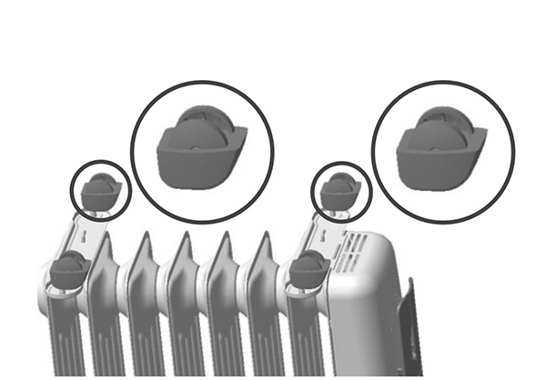 Tesy масляний конвектор встановлення